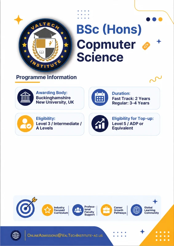 BSc Computer Science from the Val Tech gallery